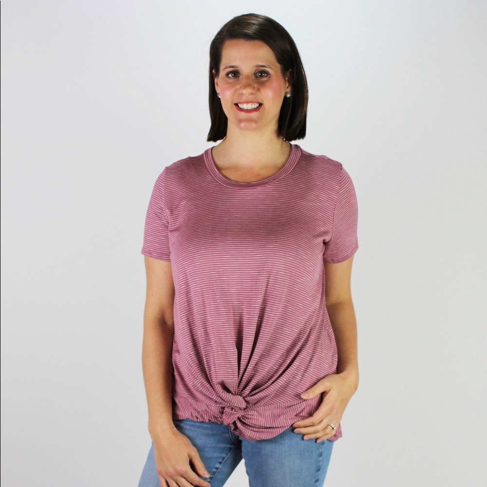 Front Knotted Shirt